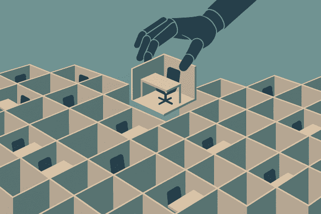 AI 확산으로 미국 청년 대졸자의 실업률이 전체 평균을 넘어서는 구조적 고용 불균형이 나타나고 있다. (사진=챗GPT 이미지 생성기)