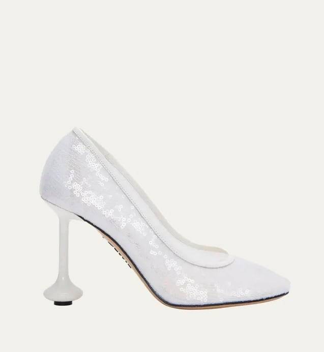 로에베 토이 세퀸 스틸리토 펌프스. 로에베.