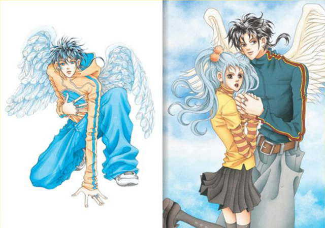 천계영 만화 '언플러그드 보이' 복간본에 수록된 컬러 일러스트. 문학동네 제공