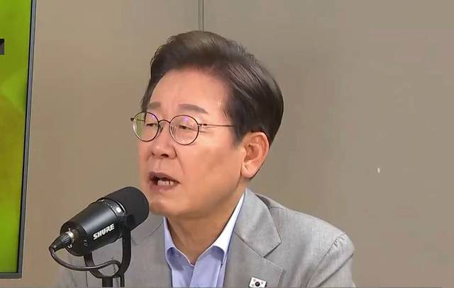 이재명 더불어민주당 대선 후보. jtbc 유튜브 캡처