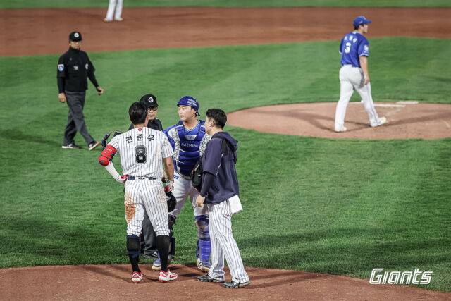 5월 17일 더블헤더 2차전 당시 전준우/롯데 자이언츠