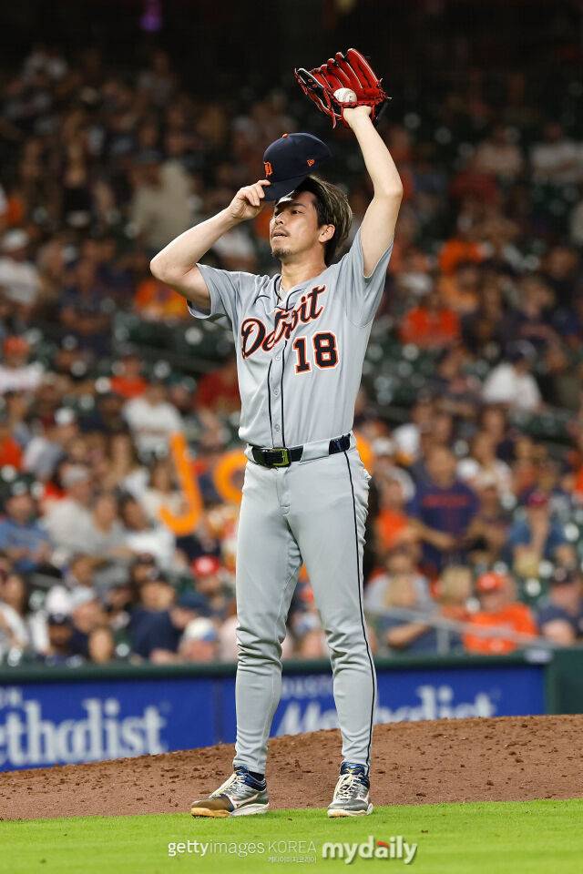 디트로이트 타이거즈 시절의 마에다 겐타./게티이미지코리아