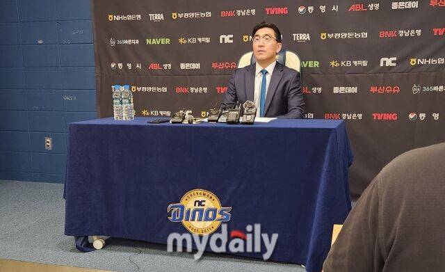 NC 다이노스 이진만 대표이사./창원=김경현 기자
