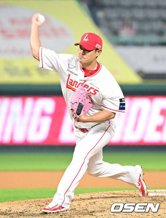 SSG 랜더스 노경은. /OSEN DB