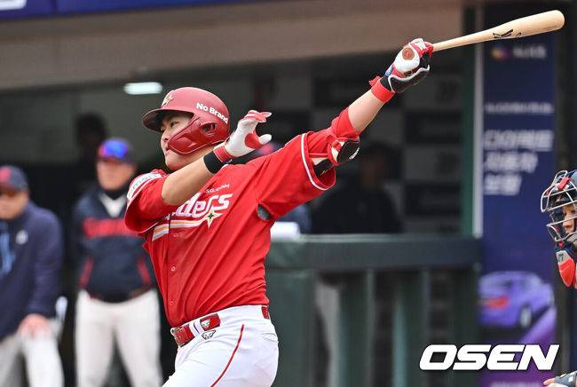 [OSEN=부산, 이석우 기자] SSG 랜더스 고명준 / foto0307@osen.co.kr