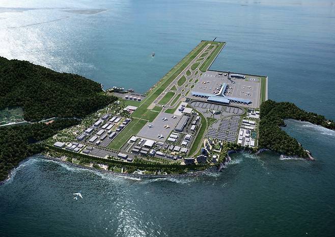 가덕도신공항 조감도 ⓒ부산시 제공