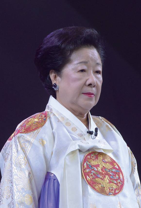 통일교 한학자 총재 ⓒ뉴시스