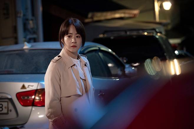 류현경 영화 ‘주차금지‘ 스틸. 사진제공ㅣ(주)영화사주단