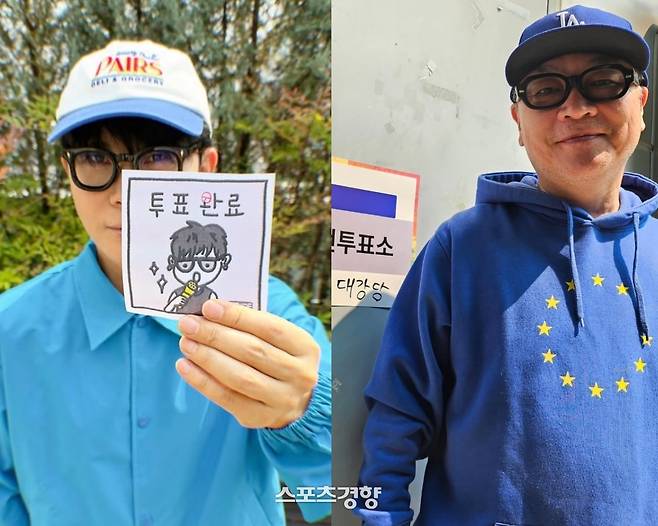 이승환과 김의성.