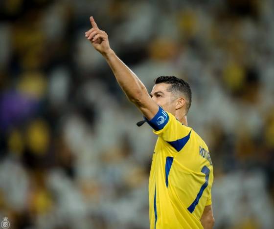 크리스티아누 호날두. /사진=알 나스르 공식 SNS