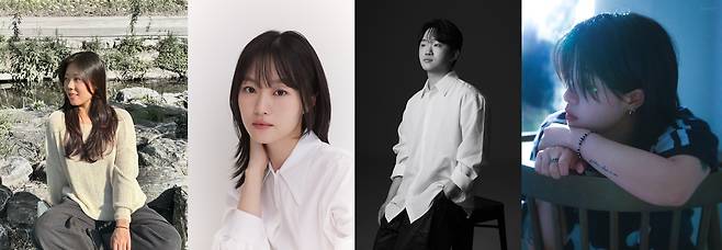 2025 현대문학 신인추천 당선자 왼쪽부터 임어지니·손호영·안종성·조성아 씨. [현대문학 제공. 재판매 및 DB 금지]
