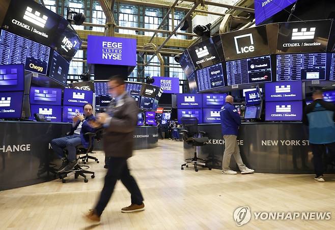 뉴욕 중권거래소 [UPI=연합뉴스]