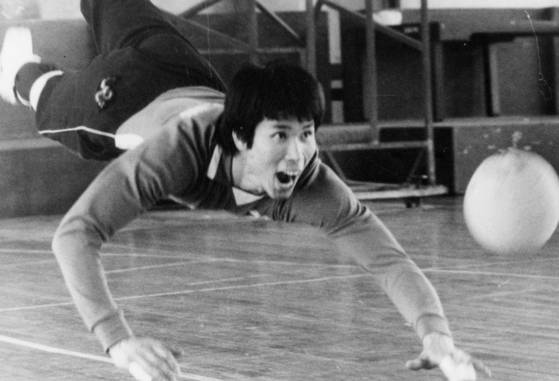 배구 국가대표팀 선수로 활약하던 장윤창 선수. 중앙포토