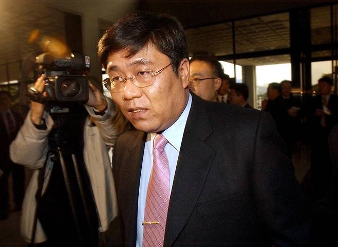 2003년 이회창 대선 후보 자녀의 병역 비리를 허위로 폭로했던 김대업씨 / 사진=연합뉴스