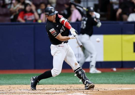 황재균, 적시타. 사진[연합뉴스]
