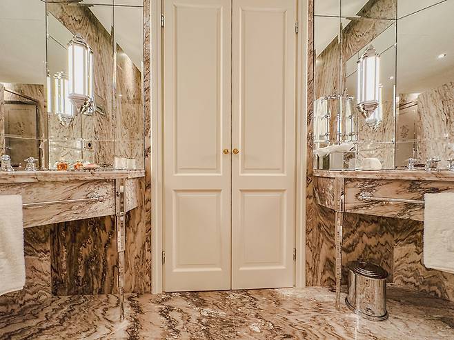 욕실 내부 / 사진=권효정 여행+ 기자