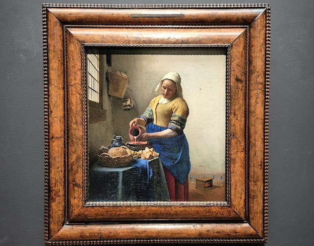 Johannes Vermeer [The Milkmaid], 1660 ©김슬기