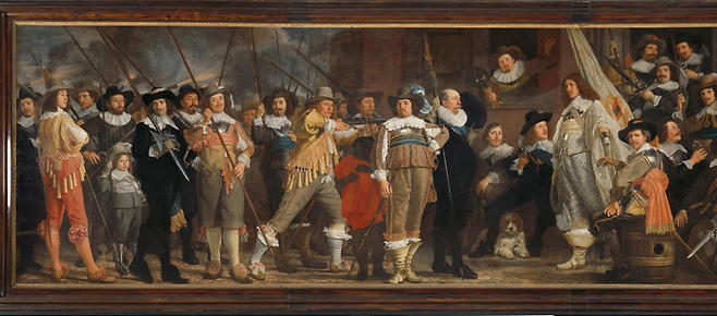Bartholomeus van der Helst [Militia Company of District VIII in Amsterdam under the Command of Captain Roelof Bicker], 1643 ©Rijksmuseum