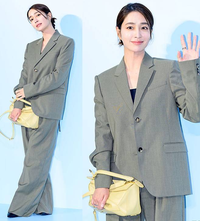 배우 이민정이 과감한 반전 패션을 선보였다. /사진=OSEN