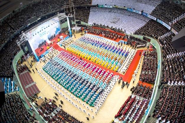 신천지예수교 증거장막성전의 집회 장면. 신천지 인터넷 홈페이지 캡처