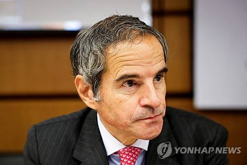 라파엘 그로시 IAEA 사무총장 [로이터 연합뉴스 자료사진. 재판매 및 DB 금지]