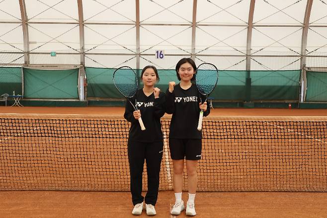 경북조리과학고 임수연(왼쪽)-김나현. 협회