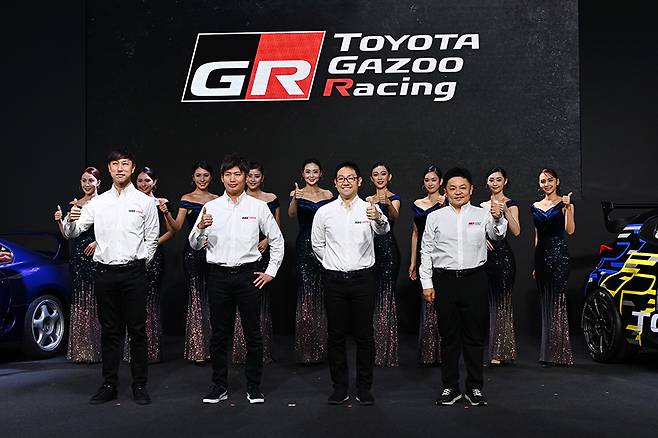 2025 도쿄오토살롱에 참가한 토요타 가주 레이싱. 사진: 김학수 기자