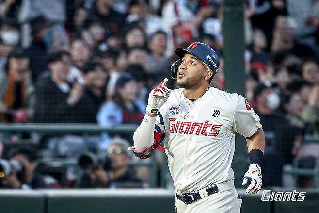 ▲ 빅터 레이예스 ⓒ롯데 자이언츠