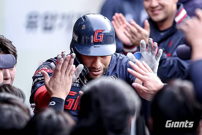 ▲ 빅터 레이예스 ⓒ롯데 자이언츠