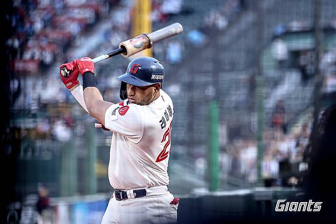 ▲ 빅터 레이예스 ⓒ롯데 자이언츠