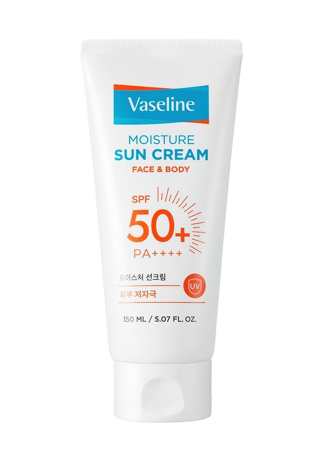 바세린 '모이스처 선크림 페이스 앤 바디' [애경산업 제공. 재판매 및 DB 금지]
