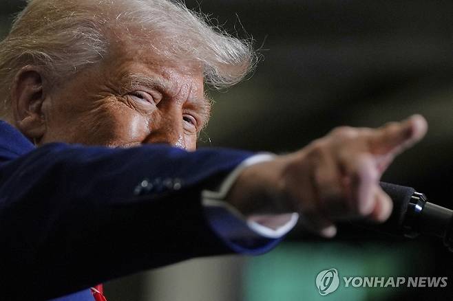 트럼프 미 대통령 [AP 연합뉴스 자료사진. 재판매 및 DB 금지]