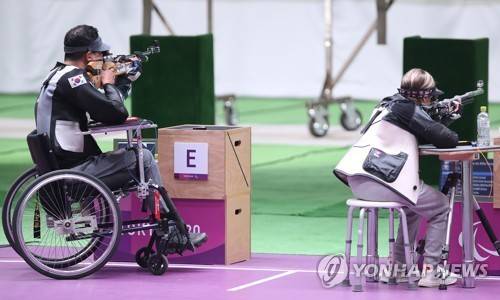 장애인 사격 [연합뉴스 자료사진] 위 사진은 기사와 직접적인 관련이 없습니다.