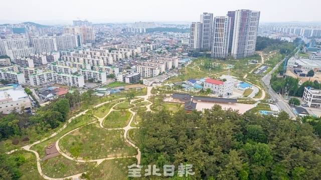 익산 마동공원 전경/사진 제공=익산시