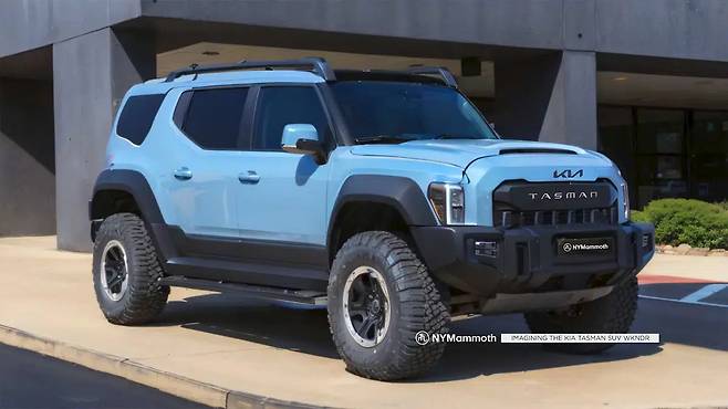 기아 타스만 SUV 위켄더 예상도