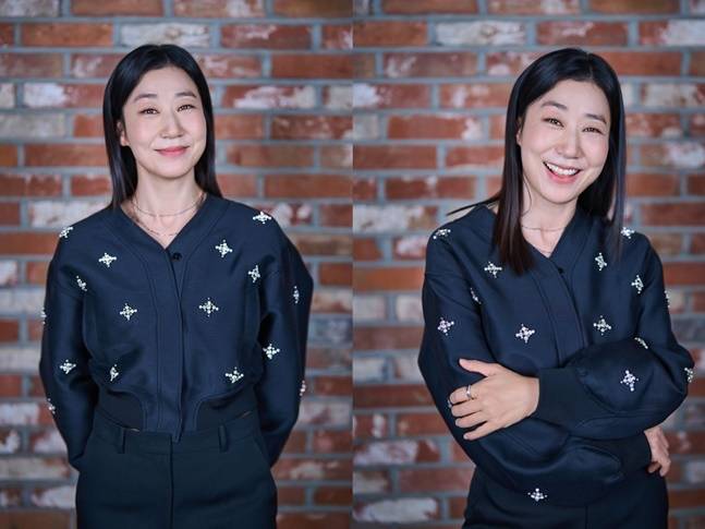 영화 '하이파이브'로 돌아온 라미란이 13kg 감량에 성공, 여리여리한 비주얼을 뽐냈다. [사진=NEW]
