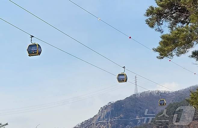 강원 원주시 간현관광지 케이블카 자료 사진. ⓒ News1