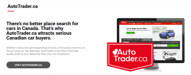 오토 트레이더(Auto Trader) 홈페이지