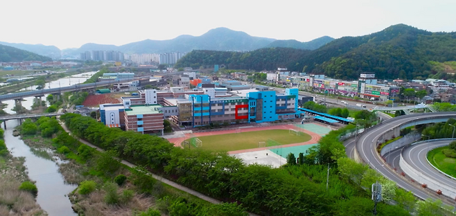 순천미래과학고등학교 전경. (순천미래과학고)