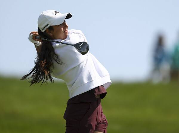 2025년 미국여자프로골프(LPGA) 투어 메이저 대회인 제80회 US여자오픈 우승 경쟁에 뛰어든 루키 줄리아 로페스 라미레즈가 3라운드에서 경기하는 모습이다. 사진제공=USGA/Kathryn Riley