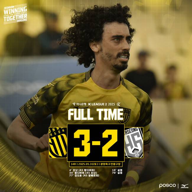 사진=전남 드래곤즈