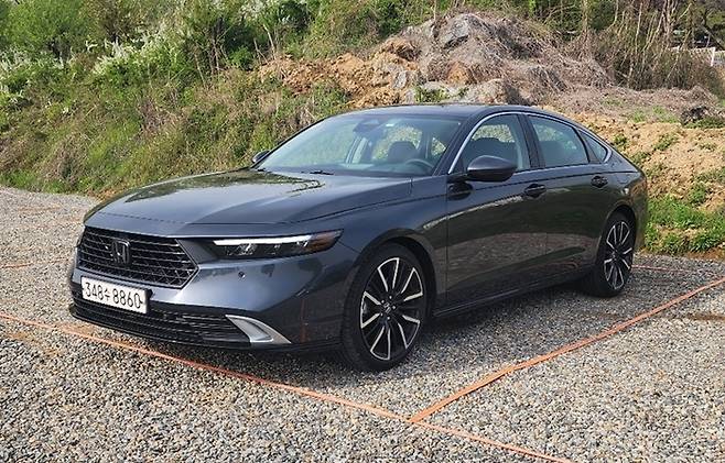 인기 상승중인 혼다 어코드 하이브리드 [사진촬영=최기성 매경 디지털뉴스룸 기자]