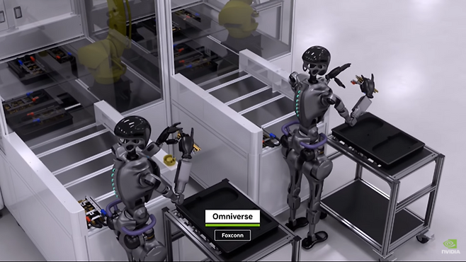 엔비디아의 로봇 학습 플랫폼 옴니버스