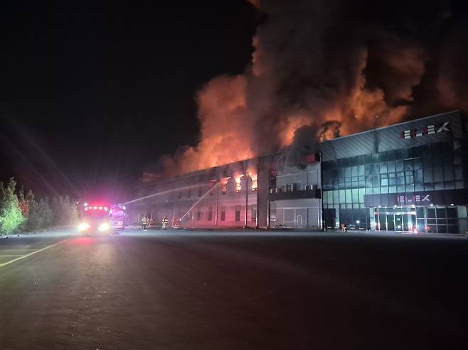 사진 제공: 천안서북소방서