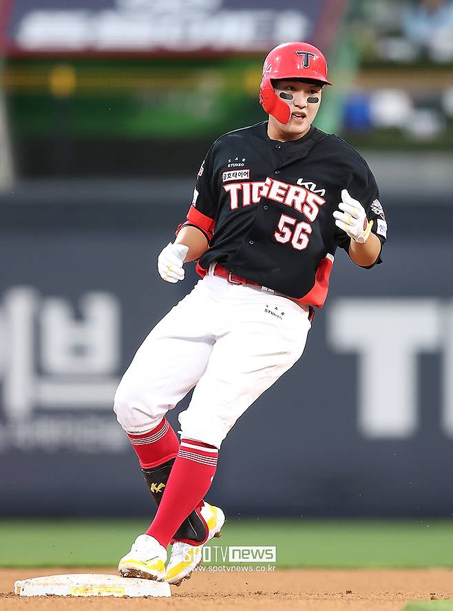 ▲ 부상자가 속출한 KIA 야수진에서 새로운 스타로 탄생할 조짐이 보이는 오선우 ⓒ곽혜미 기자