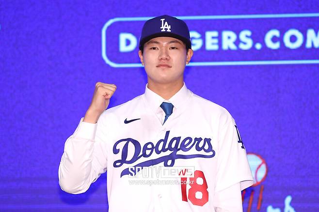 ▲ LA 다저스 입단 이후 비교적 순항하며 구단의 큰 기대를 모으고 있는 장현석 ⓒ곽혜미 기자