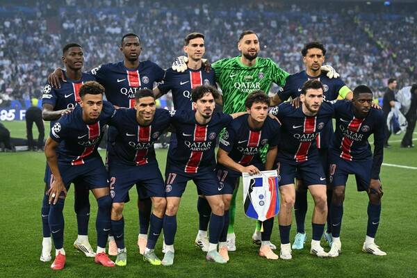 ▲ 파리 생제르맹이 인테르 밀란을 이기고 유럽축구연맹 챔피언스리그 첫 우승에 성공했다. ⓒ연합뉴스/REUTERS/AFP