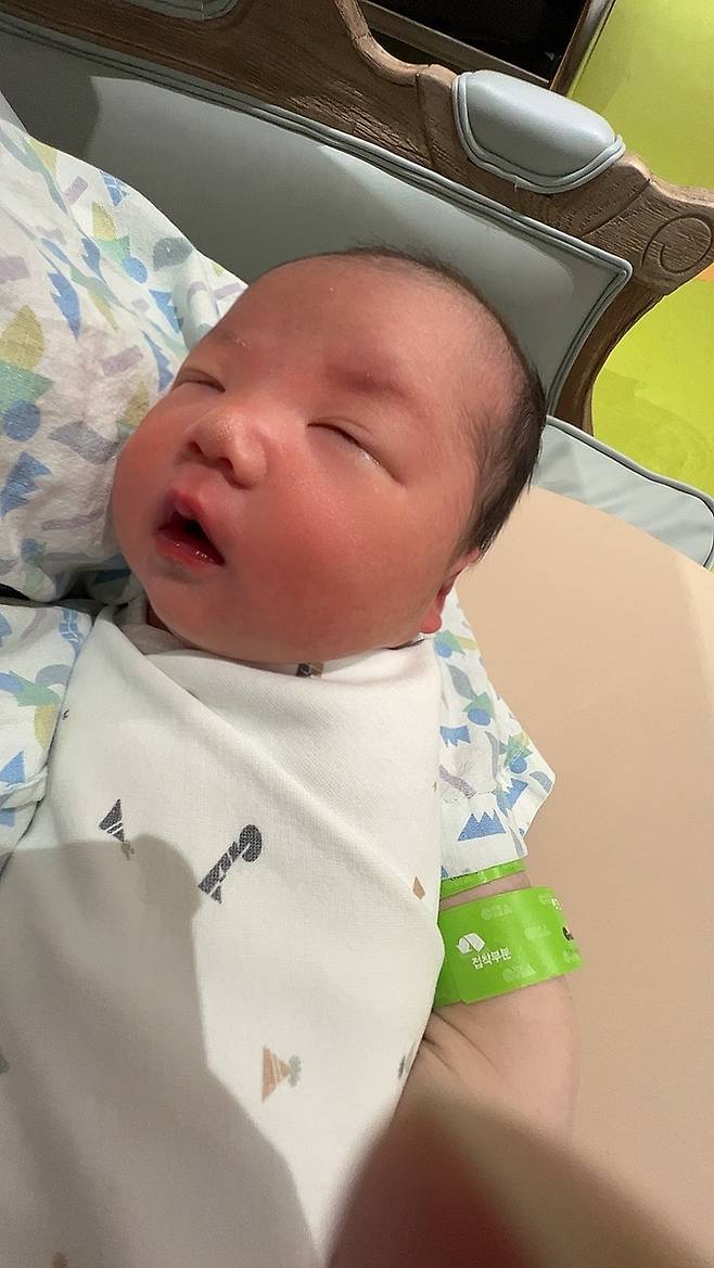 최주환의 딸 '피츄'(태명). /사진=키움 히어로즈 제공