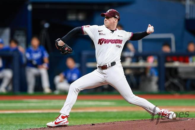 키움 히어로즈 외국인 에이스 케니 로젠버그. /사진=키움 히어로즈 제공