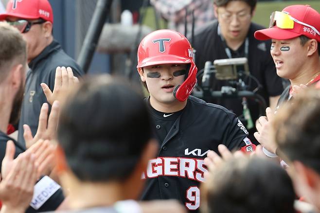 KIA 타이거즈 윤도현. KIA 타이거즈